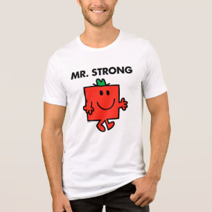 Mr Strong Waving Hello Tri-Blend Shirt