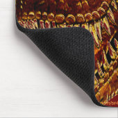 Mr. "T" Rex in Ihrem Gesichtsmausetaster Mousepad (Ecke)