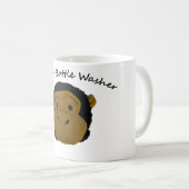 Mr. Trouble. Humorvolle Tasse-Designs. Kaffeetasse (VorderseiteRechts)