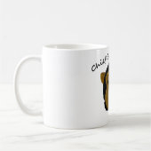 Mr. Trouble. Humorvolle Tasse-Designs. Kaffeetasse (Links)