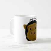Mr. Trouble. Humorvolle Tasse entwerfen. (Vorderseite Links)