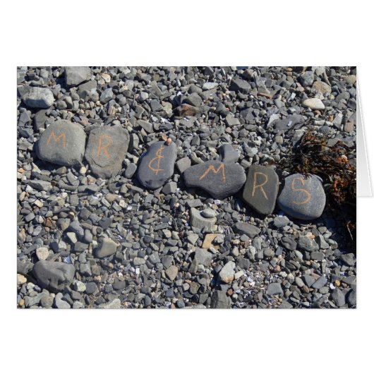 Mr. und Mrs. Beach Rocks im Bar Harbour (Vorderseite (Horizontal))