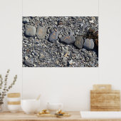 Mr. und Mrs. Beach Rocks im Bar Harbour Poster (Küche)