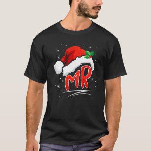 Mr. und Mrs. Christmas Santa Claus, die zu ihren g T-Shirt
