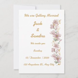 mr und mrs einladung