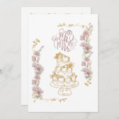 mr und mrs einladung (Vorne/Hinten)