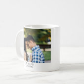 Mr. und Mrs. Foto Kaffeetasse (Vorderseite Links)