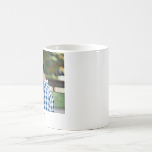 Mr. und Mrs. Foto Kaffeetasse (Mittel)