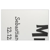 Mr. und Mrs. Heart Custom wedding Foto Hintergrund Stoff (Fat Quarter (45,7 x 55,9 cm))