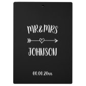 Mr. und Mrs. Klemmbrett (Rückseite)