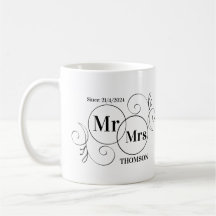 mr und mrs Monogramm