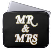 Mr. und Mrs. Protect Your Tech in Style Laptopschutzhülle (Vorderseite)