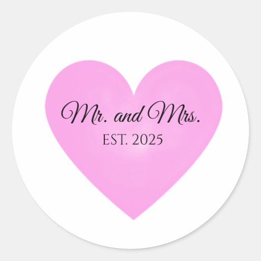 Mr. und Mrs. Stickers (Vorderseite)