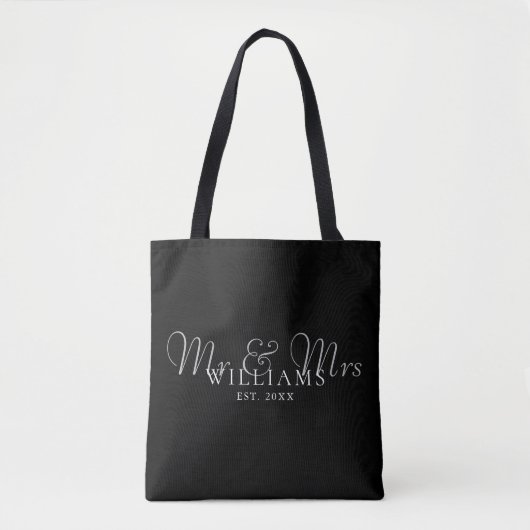 Mr. und Mrs. Tasche (Vorderseite)
