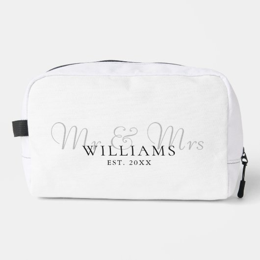 Mr. und Mrs. Waschbeutel (Vorderseite)