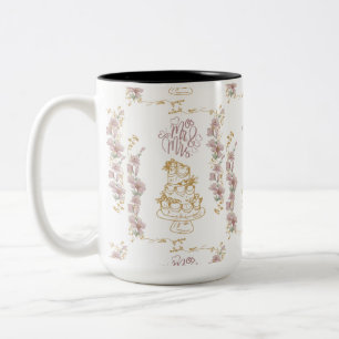 mr und mrs zweifarbige tasse