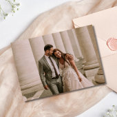 Mr. Wedding Foto Collage Danke Karte