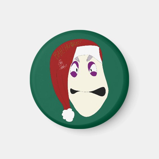 Mr. Williams Bah Humbug xmas Magnet (Vorne)