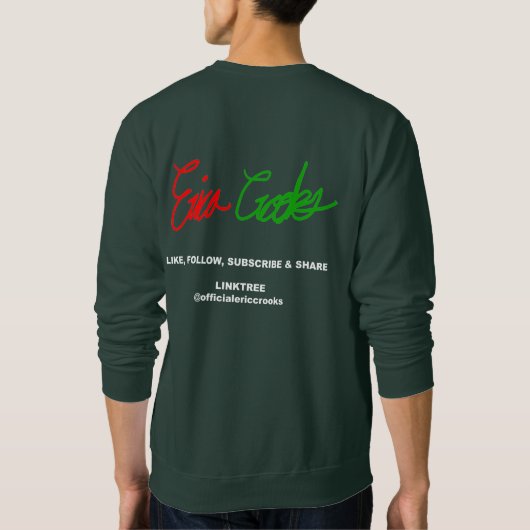 Mr. Williams Bah Humbug xmas Sweatshirt (Rückseite)