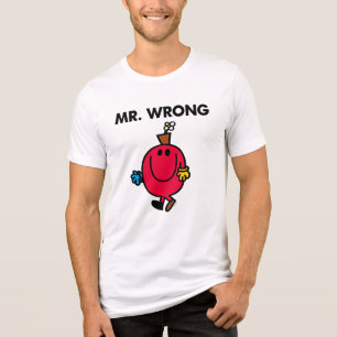 Mr Wrong Classic Tri-Blend Shirt