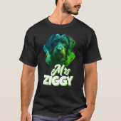 Mr. Ziggy Personalized Dog Photo,Custom Pet Lover T-Shirt (Vorderseite)