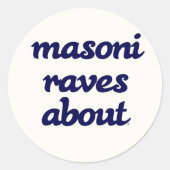 MRA Rundkleber Runder Aufkleber (Vorderseite)