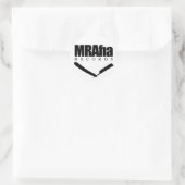 MRAfia-Aufkleber Runder Aufkleber (Tasche)