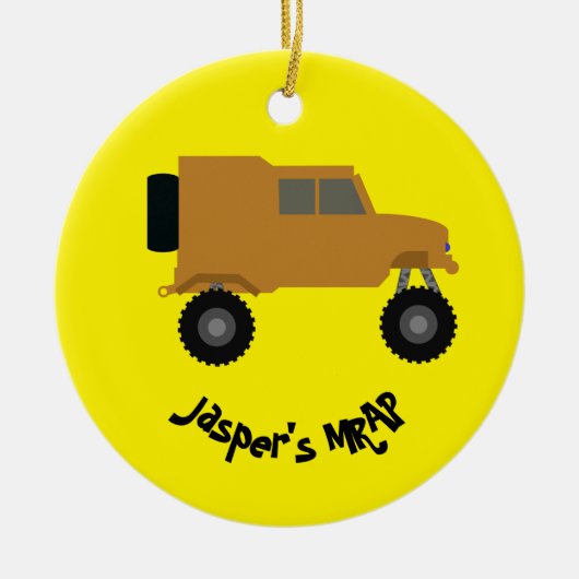 MRAP KERAMIK ORNAMENT (Vorne)