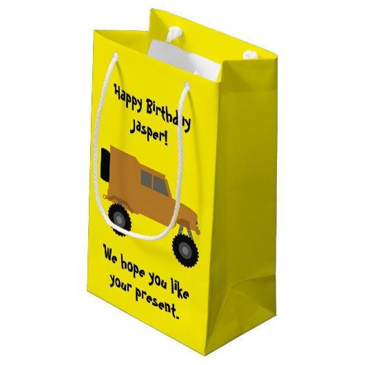 MRAP KLEINE GESCHENKTÜTE (Rückseite Schrägansicht)