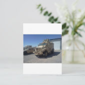 MRAP US MILITARY ARMOR POSTKARTE (Stehend Vorderseite)