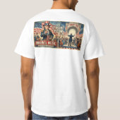MrBeats Amedeus as Uncle Sam T-Shirt (Rückseite)