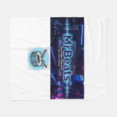 MrBeats Original Music Uploads Blanket! Fleecedecke (Vorderseite (Horizontal))