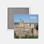 MRC002 URBINO - Marken - Italien - Kühlschrank Magnet (Vorderseite/Rückseite)