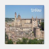 MRC002 URBINO - Marken - Italien - Kühlschrank Magnet (Vorne)