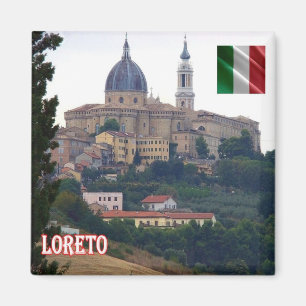 MRC010 LORETO, Marken, Italien, Kühlschrank Magnet