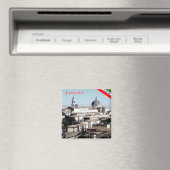 MRC013 LORETO Panorama, Marken, Italien, Kühlschra Magnet (In Situ (Geschirrspüler))