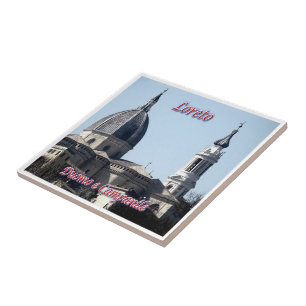 MRC015 LORETO, Kathedrale und Glockenturm, Fliese