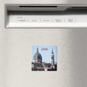 MRC015 LORETO, Kathedrale und Glockenturm, Kühlsch Magnet (In Situ (Geschirrspüler))