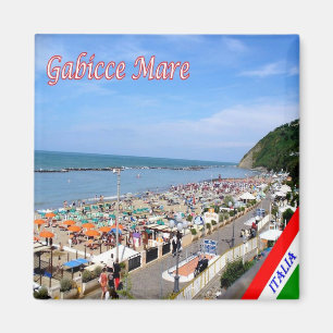 MRC020 GABICCE MARE, Marken, Italien, Kühlschrank Magnet