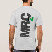 MRC-Gegenseitiger Ruderclub-Büffel-große Grafik T-Shirt (Rückseite)