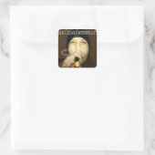MrCigarEnthusiast Square Sticker (Tasche)