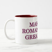 MREGA-Tasse Zweifarbige Tasse (Links)