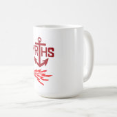 MRHS Anker-Logo-Tasse Kaffeetasse (VorderseiteRechts)