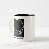 MRI: Das ist ein Selbstgänger! Zweifarbige Tasse (Vorderseite Links)