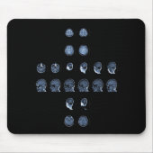 MRI Kreuz Mousepad (Vorne)