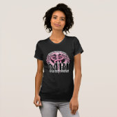 MRI rosa Caduceus T-Shirt (Vorne ganz)