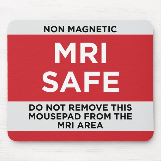 MRI Safe Mouse Pad Mousepad (Vorne)