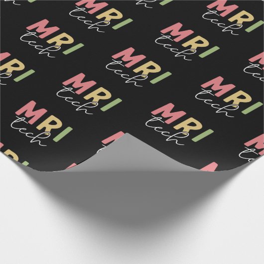 MRI Tech | Geschenke von MRT-Technologen Geschenkpapier (Ecke)