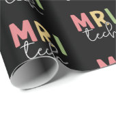 MRI Tech | Geschenke von MRT-Technologen Geschenkpapier (Rolleneckpunkt)