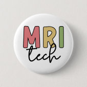 MRI Tech | MRT Technologe Radiologie Technologin Button (Vorderseite)